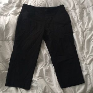 Black, mid rise jeans